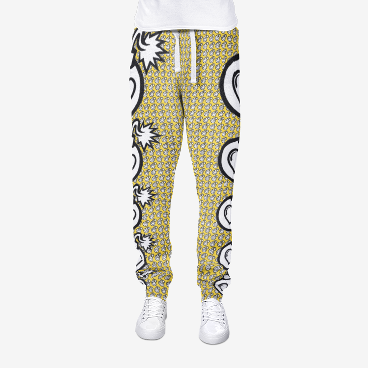 LUVBOMB TRACK PANT PHASE3 - YELLOW