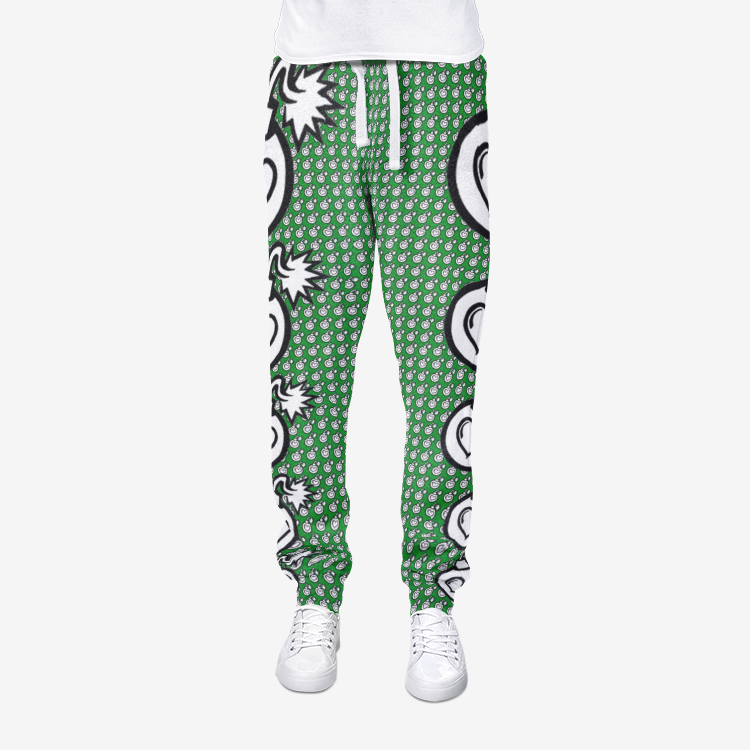 LUVBOMB TRACK PANT PHASE3 - GREEN